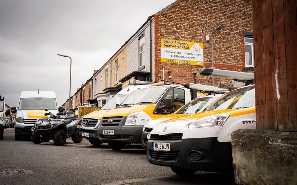 Direct Property Renovations Vans
